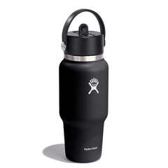 24 oz Wide Mouth Travel Bottle with Flex Straw Cap