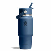 24 oz Wide Mouth Travel Bottle with Flex Straw Cap
