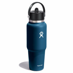 32 oz Wide Mouth Travel Bottle with Flex Straw Cap
