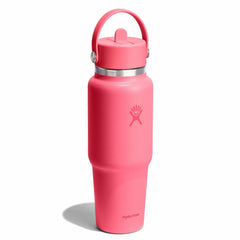 32 oz Wide Mouth Travel Bottle with Flex Straw Cap