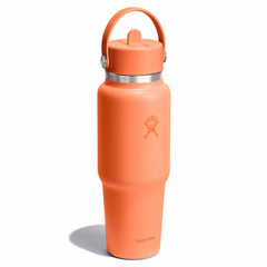 32 oz Wide Mouth Travel Bottle with Flex Straw Cap