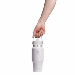 24 oz Wide Mouth Travel Bottle with Flex Straw Cap