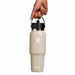 32 oz Wide Mouth Travel Bottle with Flex Straw Cap