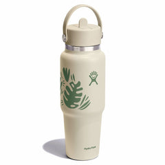 32 oz Wide Mouth Travel Bottle with Flex Straw Cap
