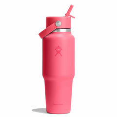 32 oz Wide Mouth Travel Bottle with Flex Straw Cap