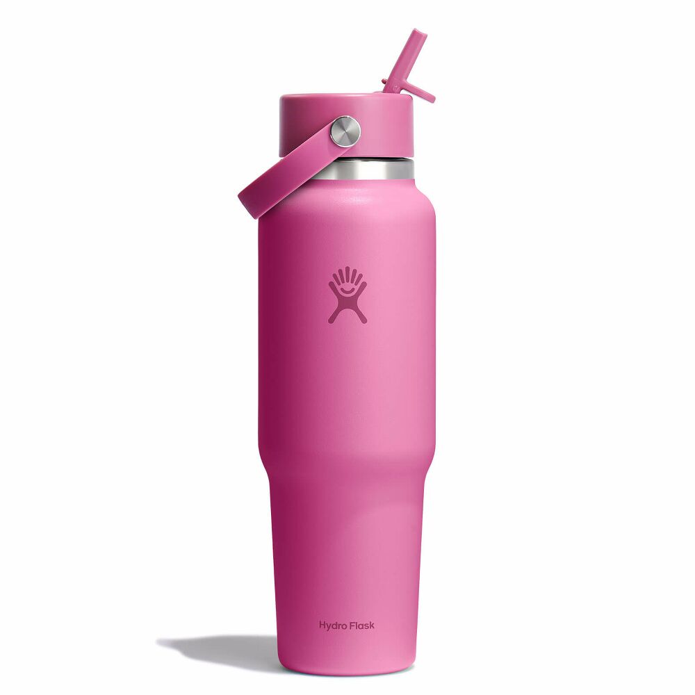 40 oz Travel Bottle with Flex Straw Cap